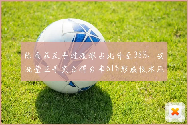陈雨菲反手过渡球占比升至38%，安洗莹正手突击得分率61%形成技术压制